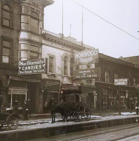 Norwood Theatre - 1919 Photo Courtesy Steve Sevonty (newer photo)